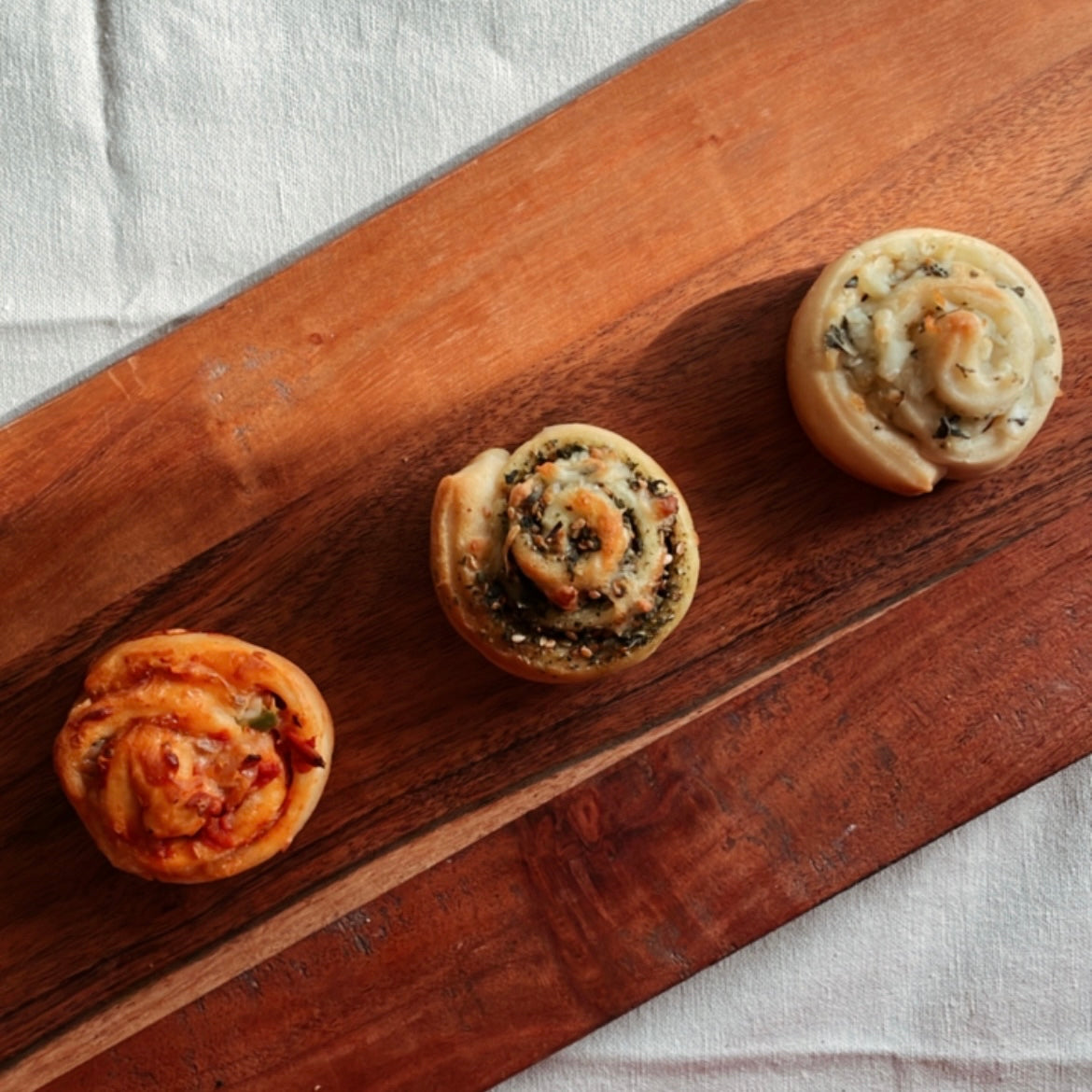 Mini Mix Savoury Bun 12 Piece