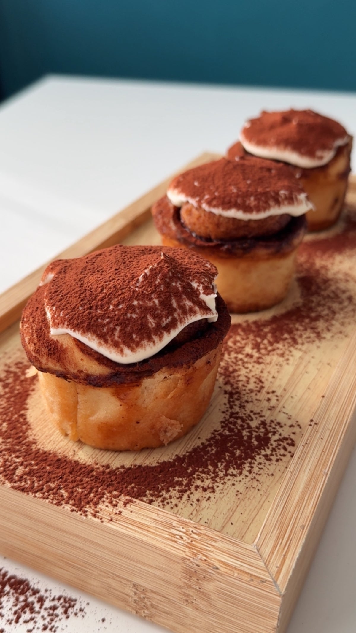 Tiramisu Cinnamon bun